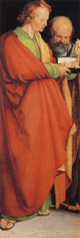 Two Apostles, Albrecht Durer